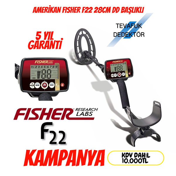Fisher F22 Dedektöre Sahip Olmak İstiyorsanız Bu Fırsat Kaçmaz! || Tevafuk Dedektör 