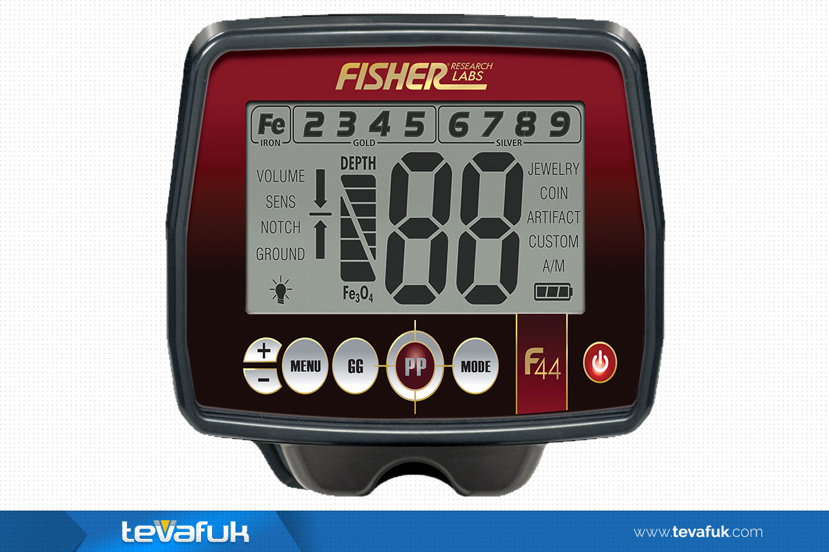 Fisher F44 Define Dedektörü (11'' DD Başlık İle) || Tevafuk Dedektör - Define Dedektörleri, Minelab Define Dedektörleri, White's Define Dedektörleri, Detech Define Dedektörleri, XP Define Dedektörleri, Lorenz Define Dedektörleri, Garrett Define Dedektörleri, Fisher Define Dedektörleri, Teknetics Define Dedektörleri, Endüstri Dedektörleri, Su Kaçak Tespit Cihazları, Rögar Kapağı Tespit Cihazları, Kablo ve Boru Tespit Cihazları, Kanal Görüntüleme Sistemleri, Kanal Açma Makineleri, Veteriner Dedektörleri, Korelatör Sistemleri, Termal Kameralar, Altın Eleme Kitleri, XP Altın Eleme Kitleri, Fisher Altın Eleme Kitleri, Güvenlik Dedektörleri, Kapı Tipi Metal Dedektörleri, El Tipi Metal Dedektörleri, Dedektör Aksesuarları, Define Dedektörü Aksesuarları, Endüstri Dedektörü Aksesuarları, Altın Eleme Kitleri Aksesuarları, Güvenlik Dedektörü Aksesuarları